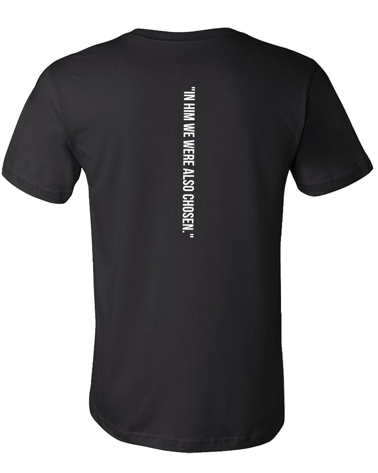 Chosen — Scripture Edition | Ephesians 1:11 T-Shirt - Image 3