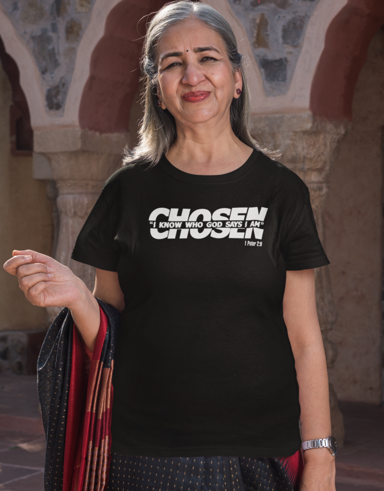 Chosen — Statement Edition | 1 Peter 2:9 T-Shirt - Image 1