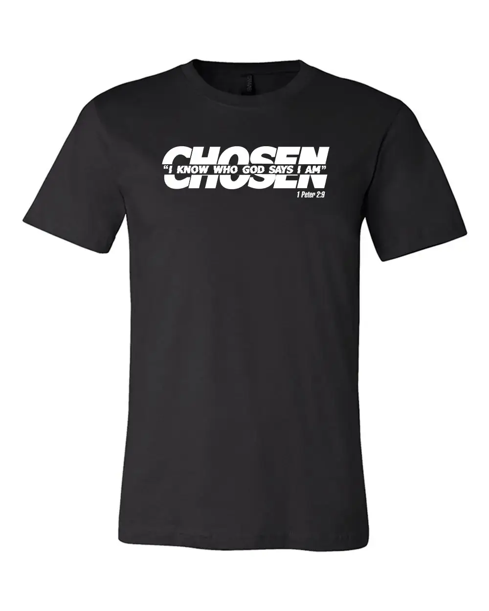 Chosen — Statement Edition | 1 Peter 2:9 T-Shirt - Image 2