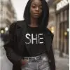 Graphic t-shirt with cultural statement – T-Shirts & Denim