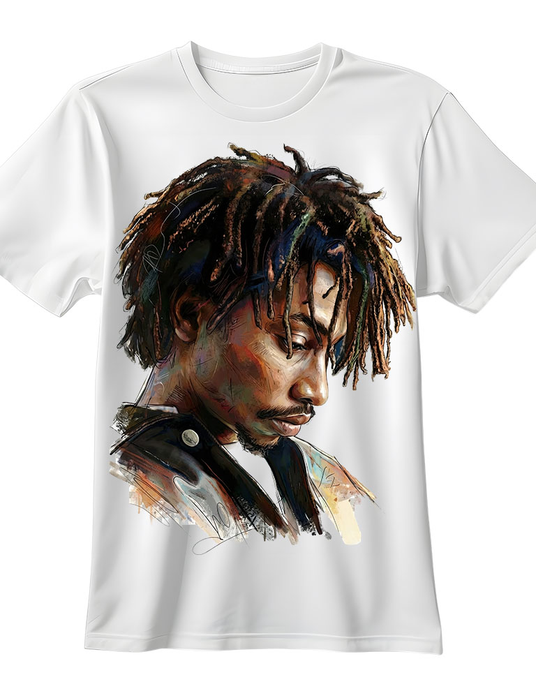 Garnett Silk Portrait T-Shirt - Image 2